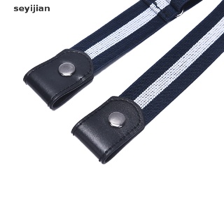 [seyj] moda ajustable invisible perezoso sin hebilla elástica cinturón sin problemas cxb (5)