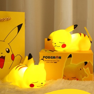 Pokemon Pikachu Mini Lámpara De Humor Luz De Noche Figura Anime Regalo Juguete (2)