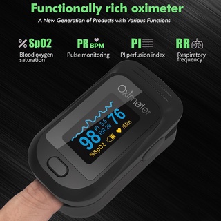 [hongmei] Oxímetro de uso doméstico CE FDA PI perfusión de oxígeno en sangre Monitor de saturación de pulso Monitor de ritmo de pulso oxímetro de dedo (3)