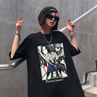 sassyme anime japonés camisa de las mujeres naruto t-shirt uchiha sasuke kakashi impresión de dibujos animados camiseta de las mujeres de los hombres harajuku streetwear moda