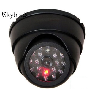Cámara de seguridad falsa domo falsa CCTV 30pc falso IR LED con intermitente rojo LED luz cielo
