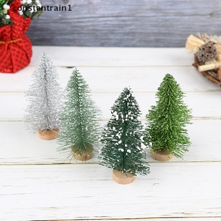 [Constantrain1] 4Pcs Desktop Miniature Pine Tree tabletop christmas tree small christmas tree MX2