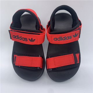 adidas (adidas) verano zapatos de los niños sandalias de los niños sandalias diablo a playa zapatos coreano marca de moda de ocio moda Simple Yuansu versátil deportes sandalias al aire libre antideslizante vadear bebé zapatos de caminar (3)