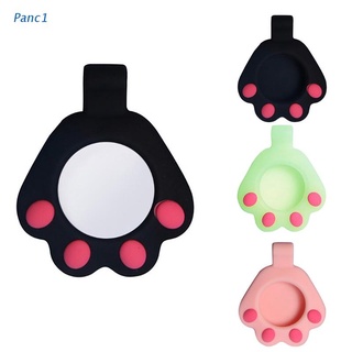 Panc1 1PC Cute Silicone Case Protective Cover Compatible with Airtags Case Waterproof and Washable Keychain for Airtags