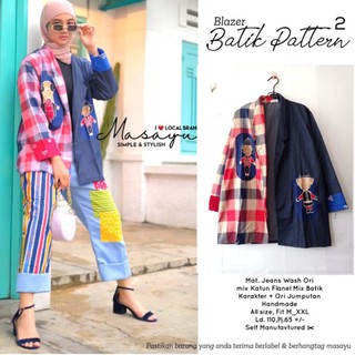 Batik Blazer patrón 2 por Masayu