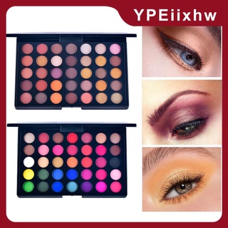 paleta profesional de sombras de ojos de 35 colores nude mate&glitter paleta de maquillaje cosmético impermeable de larga duración