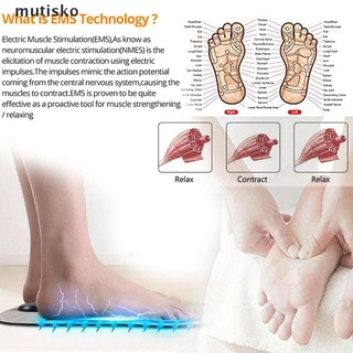 mutisko masajeador de pies eléctrico pies almohadilla de masaje de la sangre muscular alivio del dolor mx