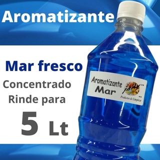 Aromatizante para carro (Base alcohol) Mar Fresco Concentrado para 2 litros PLim51