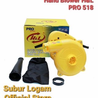 H&L Pro 518 soplador de mano soplador de mano soplador inflable secador y succión