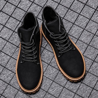 2021 nuevo otoño zapatos de los hombres botas aumento de Martin botas