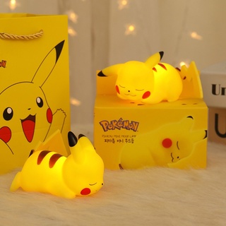 Pokémon Pikachu Luz Nocturna Juguetes Luminosos (6)