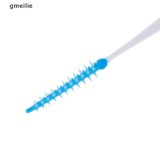 gmeilie 40 unids/caja push-pull cepillo interdental de 0,7 mm de goma de ortodoncia cepillo de alambre cuidado oral mx