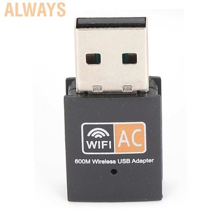 Always USB WiFi adaptador 2.4G/5G Dual Band Wireless Network para PC de escritorio portátil (9)