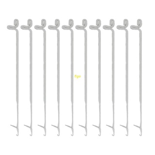 flgo 10 pzs agujas enhebradoras de ganchillo/herramienta de cuerda para manualidades/joyería/80 mm
