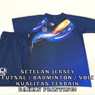 Jersey configuración de ropa + FUTSAL BULTANG Voly deportes materiales de impresión motivo Galaxy materiales