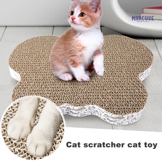 Rascador de gato ecológico compacto papel corrugado de mayor densidad gato rascador almohadilla para la familia