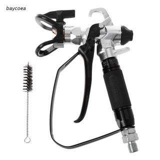 bay 3600PSI Airless Paint Spray Gun For Wagner Sprayers With 517 Tip Nozzle Tools