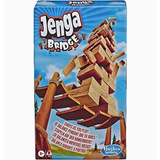 Hasbro Gaming Jenga Bridge - bloque de madera para apilamiento, torre de Tumbling