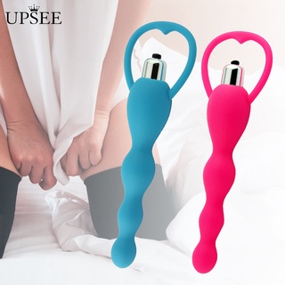 Upsee Stimulator Bead Shaped Electric Anal Plug Penis Extender Adult Sex Toy for Female