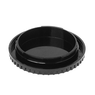qearl7 lente trasera tapa del cuerpo de la cámara conjunto de polvo tornillo de montaje de protección de plástico negro reemplazo para canon eos efs 5dii 5diii 6d (5)