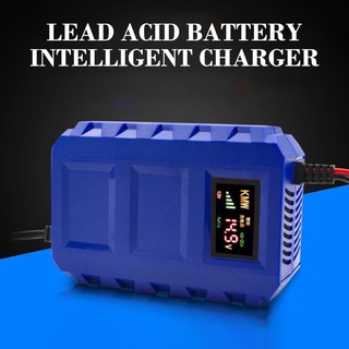 Listo stock cargador de batería de coche 12V10A corriente plomo ácido batería inteligente cargador de batería práctico durable cargador