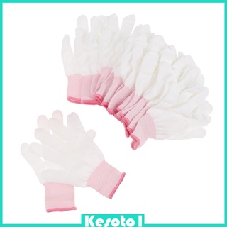 10 pares antiestáticos esd seguro universal guantes electrónicos de trabajo guantes s