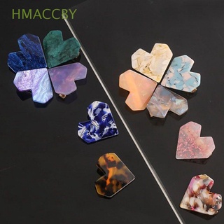 Hmaccby pinza De cabello De moda para mujer De Acetato Colorido/accesorios/corazón