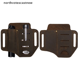 Northvotescastnew Men Cellphone Loop Holster Case Belt Waist Bag Props Leather Purse Phone Wallet NVCN