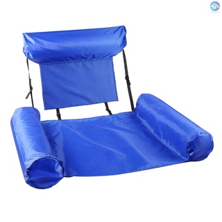 piscina flotante hamaca inflable flotante cama reclinable silla balsa agua diversión piscina salón