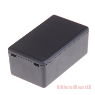 WitheredRosesEC# Black Waterproof Plastic Electric Project Case Junction Box 60*36*25mm