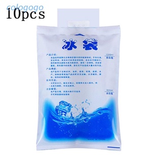 Colo Gel bolsa de hielo seco aislado hielo frío Pack Gel enfriador bolsa para alimentos reutilizables frescos
