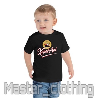 Camiseta infantil camiseta infantil camiseta infantil imagen de Fire Boat Coffee logo