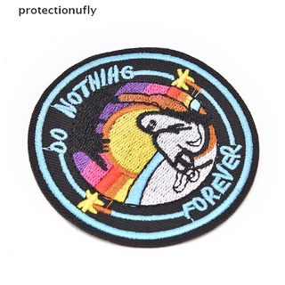 Pfmx do nothing forever embroidered patch, iron on patch, sew on patch, patches for jackets Glory