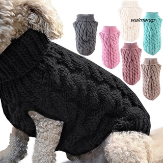 Invierno otoño mascota perro caliente punto suéter ropa abrigo disfraz suave ropa