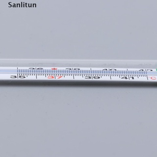 sanlitun doble escala geratherm clásico tradicional de vidrio clínico sin mercurio termómetro venta caliente
