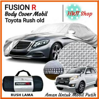 Cubierta del coche Toyota Rush Old - cubierta del coche Toyota Rush Old impermeable FUSION R - cubierta blanca del coche (1)