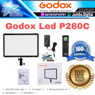 Godox luces LED P260C 1 año de garantía