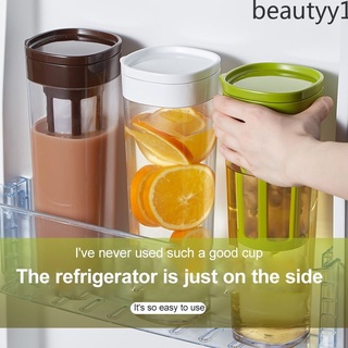 [en stock] sellado giratorio salida de agua con filtro pantalla flor té agua fría hervidor de agua refrigerador jugo de frutas limonada agua fría hervidor nuevo