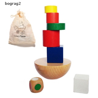 [bograg2] juego de equilibrio de madera para niños rompecabezas educación bloques buliding juguete creativo mx66