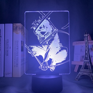 （1）Anime 3d Lamp Aizawa My Hero Academia for home Decor Birthday Gift Manga Gadget My Hero Academia Shota Aizawa Light-SS