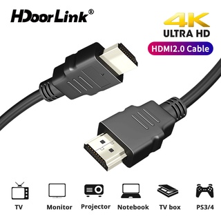 HdoorLink Cable HDMI de alta velocidad 4K 1080P proyector de Cable nintent interruptor PS4 TVBox HDMI a HDMI Cable de vídeo para Smart Tv proyector Monitor