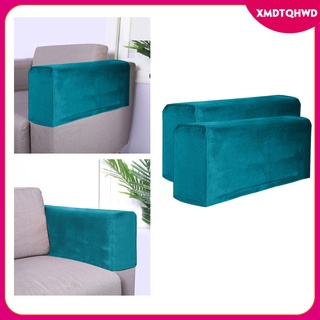 [tqhwd] 1pair Sofa Armrest Cover Thickened Stretchable Sofa Armrest Slipcover Furniture Couch Arm Protector Armchair Cover