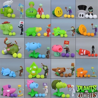 Plantas Vs. Zombies PVZ Pea Shooter Zombie SnowPea juego figura de acción juguetes Gfits (1)