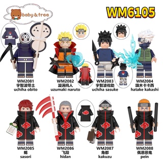WM6105 Naruto Serie Uzumaki Montado Bloques De Construcción Juguetes Para Niños Lego
