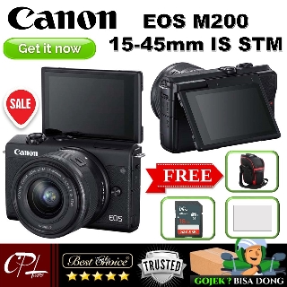 Canon EOS M200 Kit EF-M 15-45mm IS STM - paquete 3A
