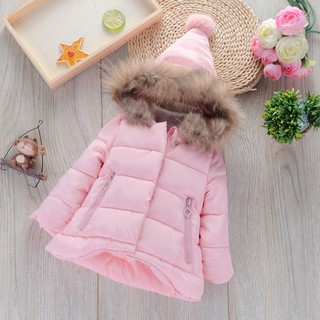 Bebé niñas niños niños chamarra abrigo otoño invierno caliente ropa de niños (1)