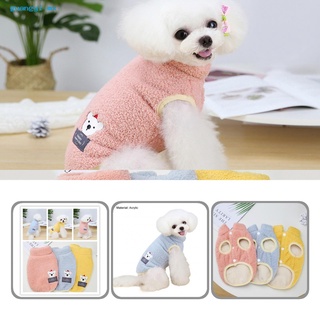 guangyi.mx Casual Dog Sweater Dog Two-legged Vest Jacket Windproof for Daily Wear