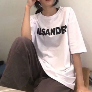 2022 Verano Preppy Estilo Blanco De Manga Corta Camiseta Mujer Estudiante Versión Coreana Suelta Prin