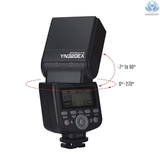 [enew] YONGNUO YN320EX cámara TTL inalámbrica Flash maestro esclavo Speedlite 1/8000s HSS GN31 5600K para Sony A7/ A7R/ A7S/ A58/ A99/ A77 II/ A6000/ A6300/ A6500 (7)