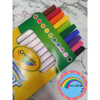 plumones crayola Supertips 10pz (1)